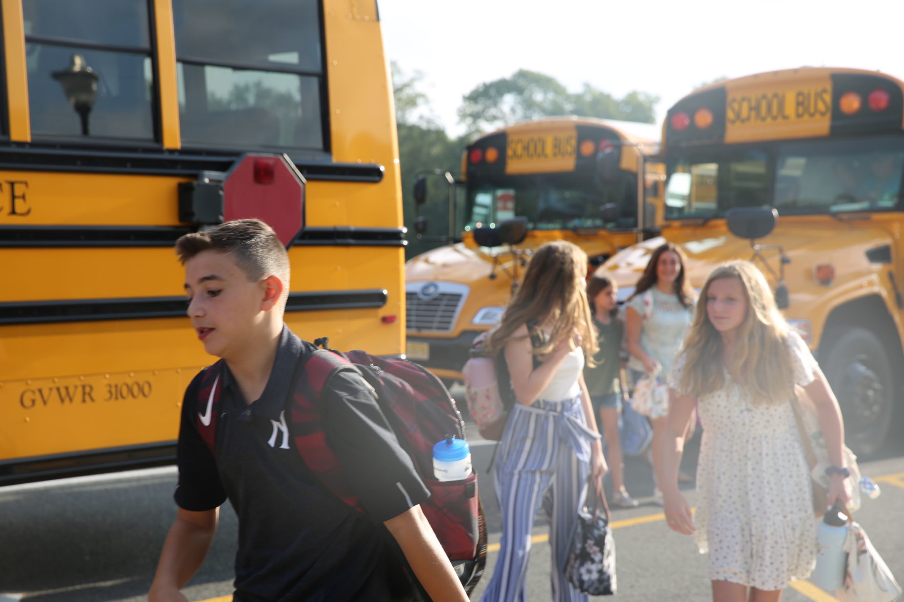 First Day at Upper Township Middle School